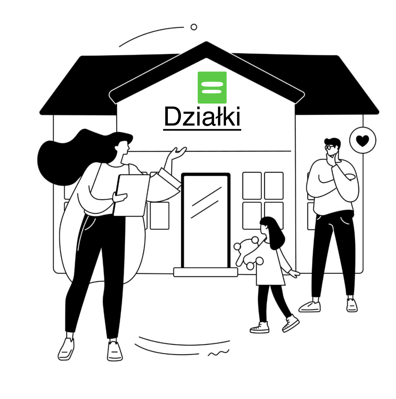 działki